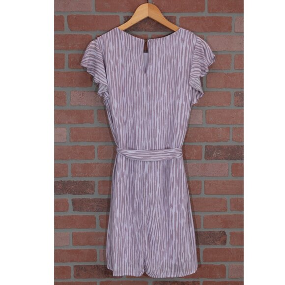 NWT - Purple Flutter Sleeve Dress - Size Small - Picture 11 of 13